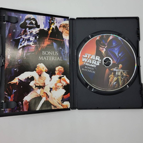 Star Wars Trilogy DVD, 2004, 4-Disc Set, Widescreen Edition - Picture 9 of 10